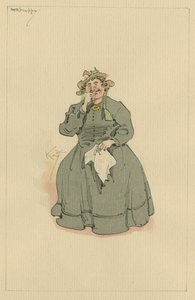 Mrs Guppy by Joseph Clayton Clarke